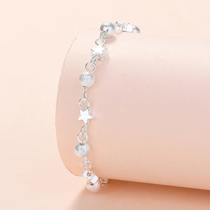 Silver Star Bracelet