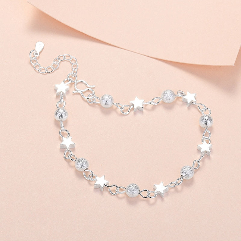 Silver Star Bracelet