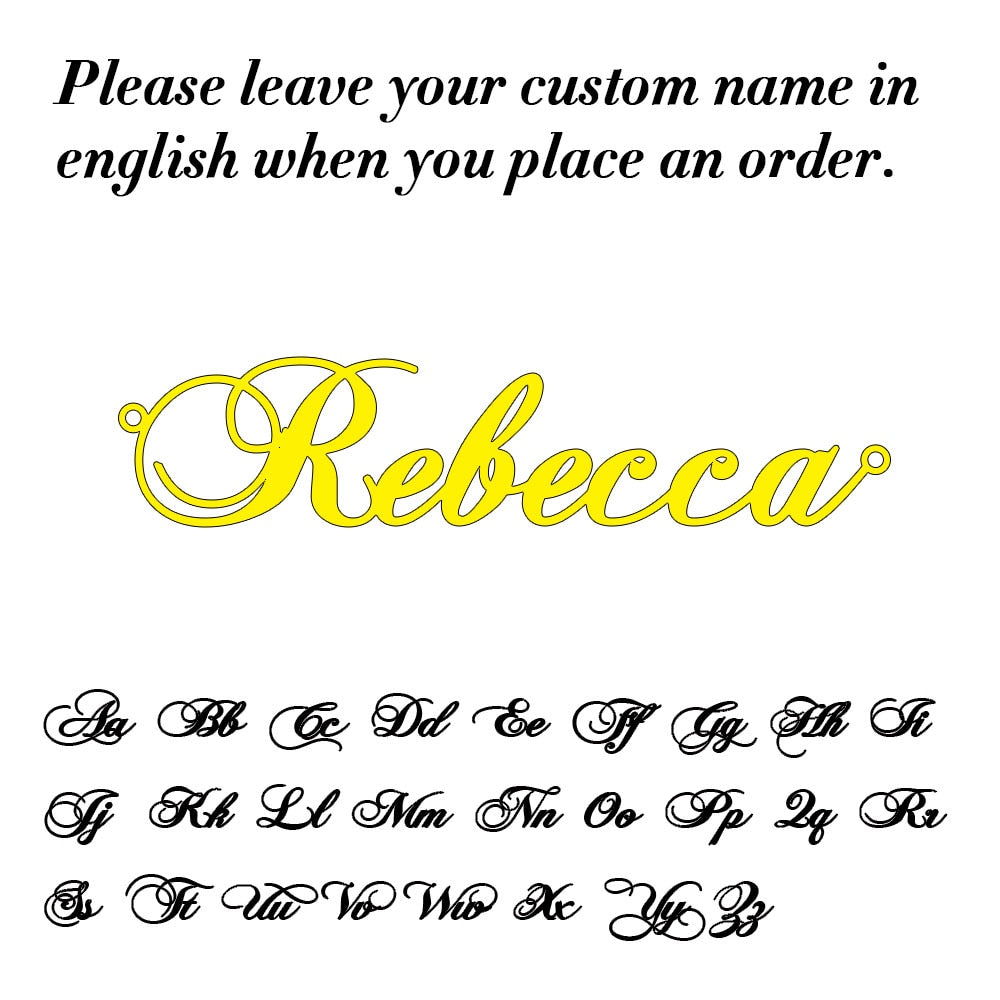 Customized Name Necklace