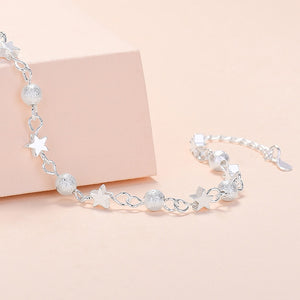 Silver Star Bracelet