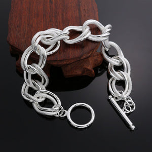 Double Twist Chain Bracelet