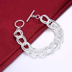 Double Twist Chain Bracelet