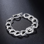 Double Twist Chain Bracelet